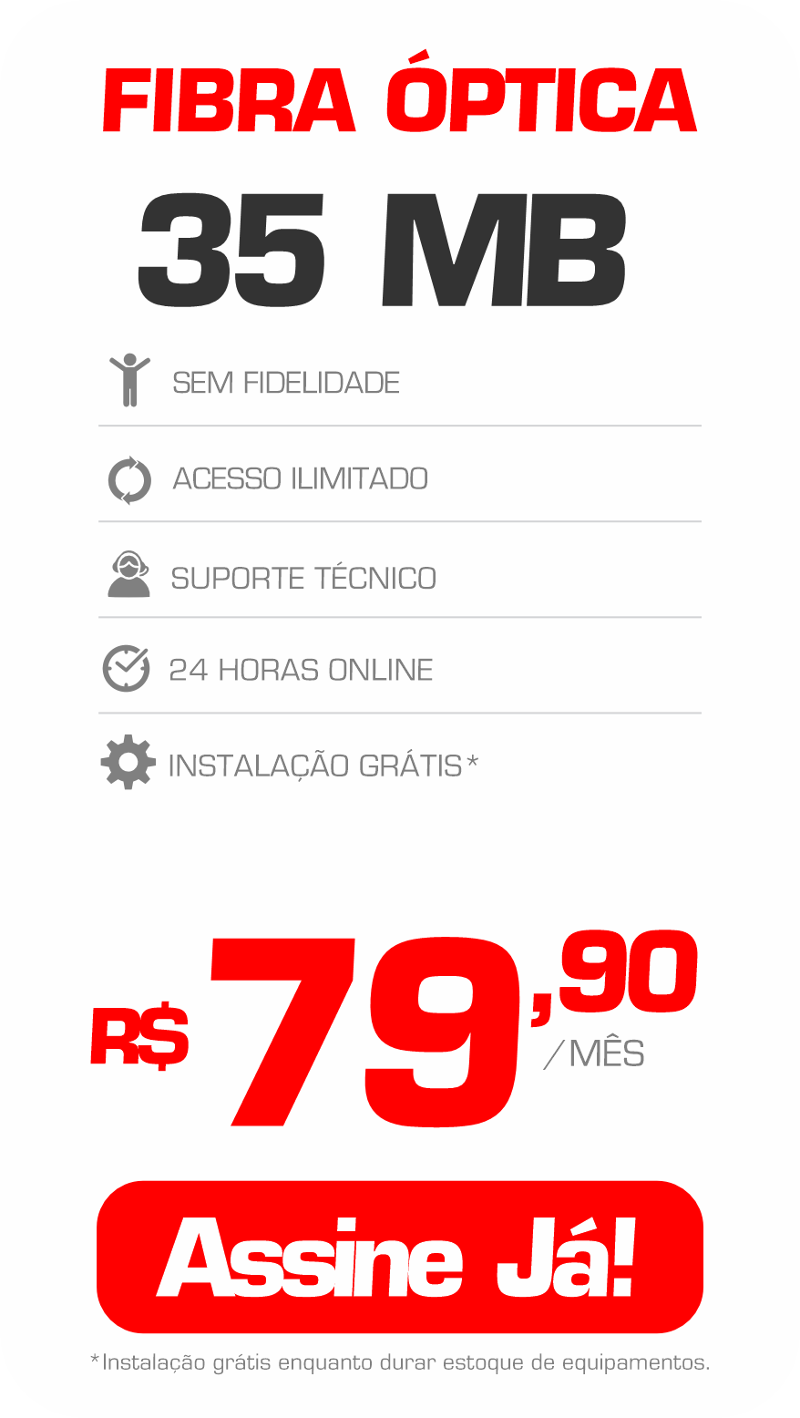 Planos BG – Cine Net Telecom